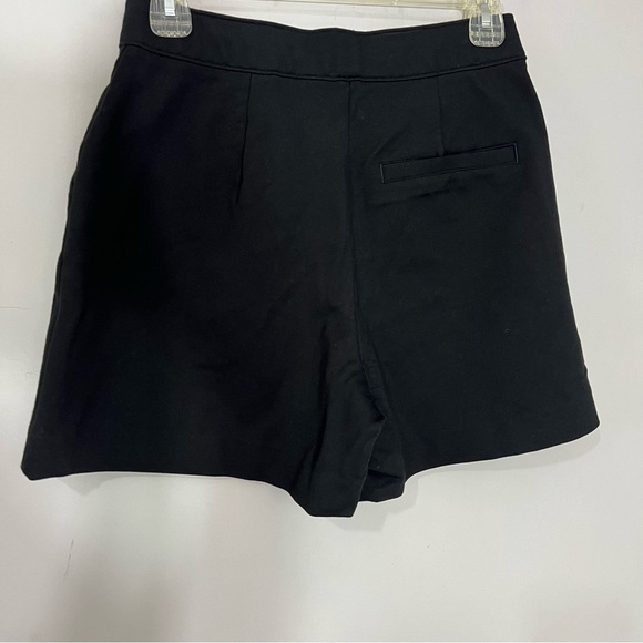 Spanx black shorts mid rise comfy stretchy mid length shorts casual everyday - Picture 9 of 11